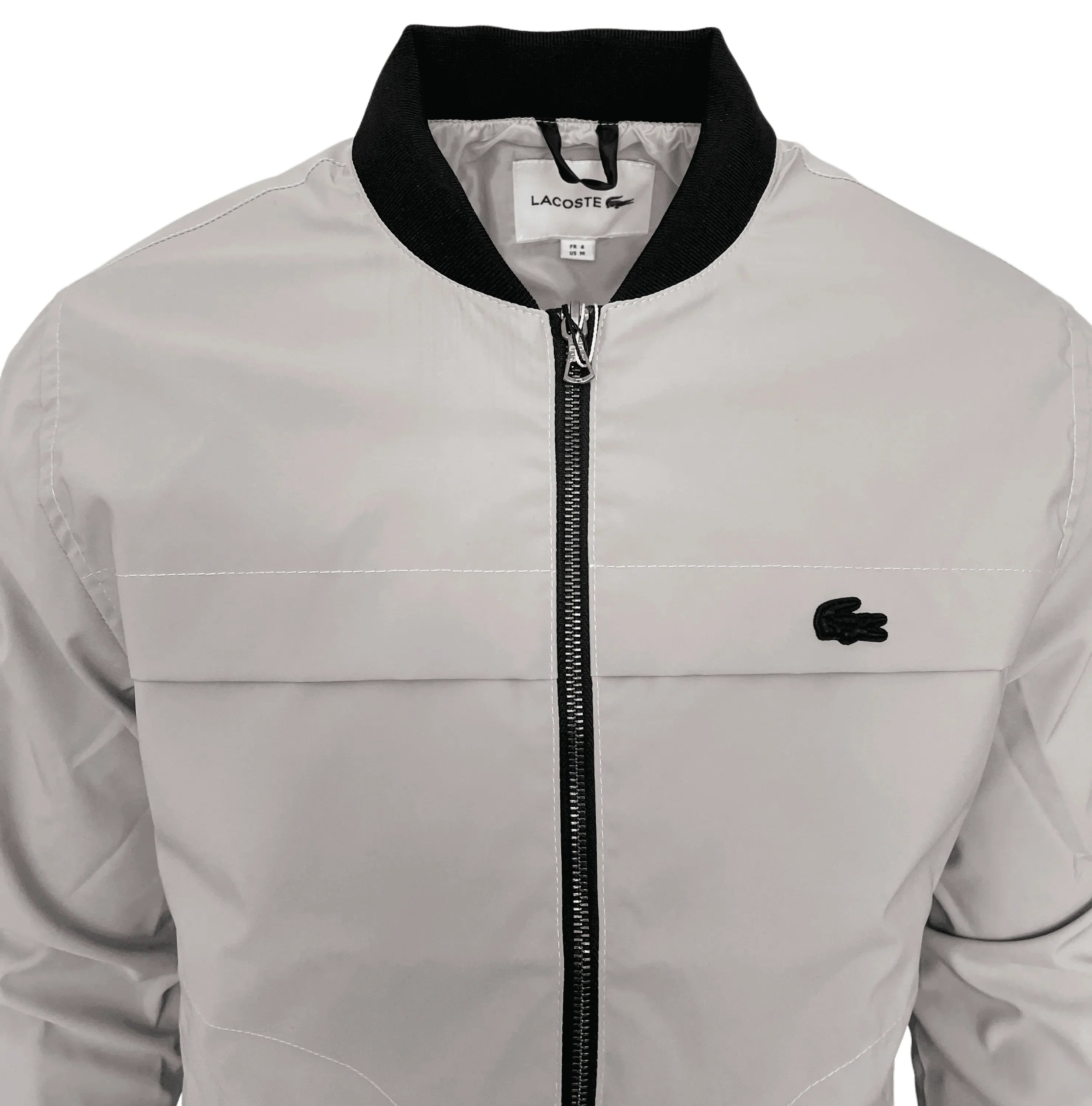 Lacoste Lightweight Jacket In Grey