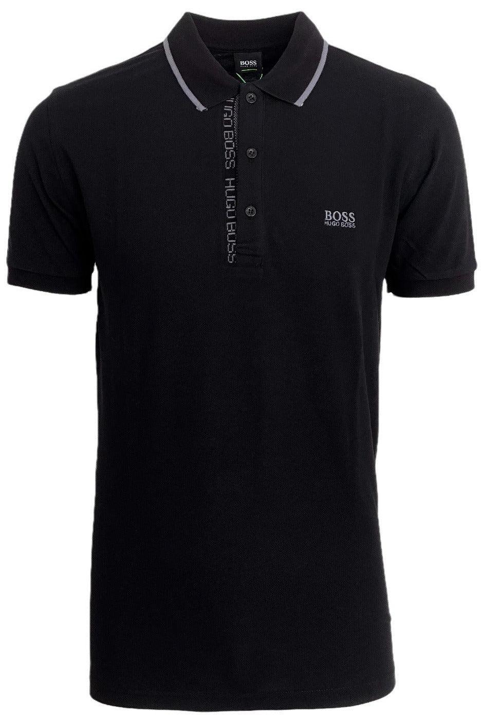 Hugo Boss Polo Shirt In Black - Giltenergy